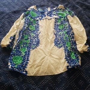 Anna Sui for Anthropologie Silk Top